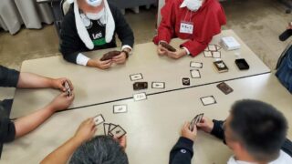 非日常屋のハロウィンでアナログなゲームの会 当日の様子