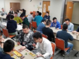 非日常屋のアナログなゲームの会４　当日の模様