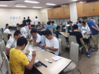 非日常屋のアナログなゲームの会２　当日の模様