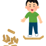 モルックのイラスト（男性）